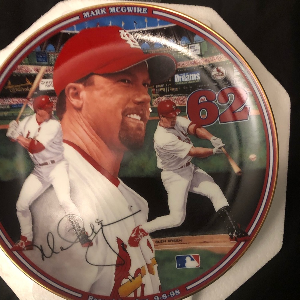 Mark McGwire Collector Plate